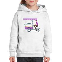 Moletom Infantil Bike Food - Foca na Moda