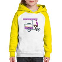 Moletom Infantil Bike Food - Foca na Moda