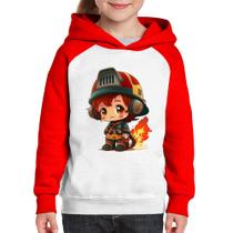 Moletom Infantil Bombeiro Mirim - Foca na Moda