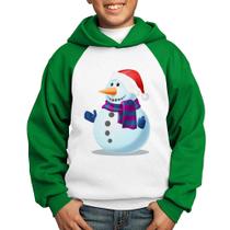 Moletom Infantil Boneco de neve - Foca na Moda