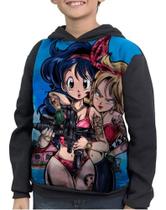 Moletom Infantil Bulma Dragon Ball Moletom Infantil Bulma Dragon Ball