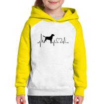 Moletom Infantil Cachorro Batimentos Cardíacos - Foca na Moda