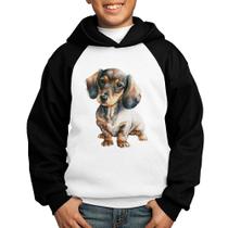 Moletom Infantil Cachorro Dachshund - Foca na Moda