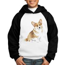 Moletom Infantil Cachorro Welsh Corgi Pembroke - Foca na Moda