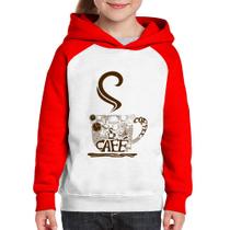 Moletom Infantil Café Coffee - Foca na Moda