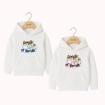 Moletom Infantil Canguru Irmãos Estampa Amor Da Mamãe Família Mãe Lindo Tecido Quente Flanelado