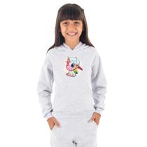 Moletom Infantil Canguru Menina Unicórnio Benellys