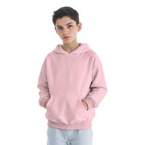 Moletom Infantil Canguru Menino Algodão Capuz Bolso Frontal