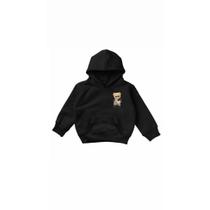Moletom Infantil Canguru Unissex Estampado Blusa de Frio Tamanho 1 ao 14 Criança