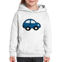 Moletom Infantil Carrinho Azul - Foca na Moda