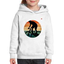 Moletom Infantil Ciclismo Vintage Sunset - Foca na Moda