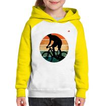 Moletom Infantil Ciclismo Vintage Sunset - Foca na Moda