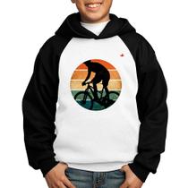 Moletom Infantil Ciclismo Vintage Sunset - Foca na Moda