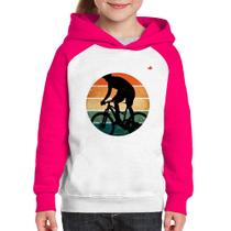 Moletom Infantil Ciclismo Vintage Sunset - Foca na Moda