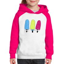 Moletom Infantil Colorfull Icecreams - Foca na Moda