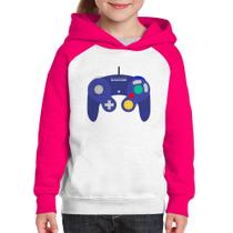 Moletom Infantil Controle Retrô Vídeo Game Gamepad - Foca na Moda