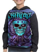Moletom Infantil Criticalz Skull Art