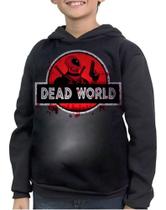 Moletom Infantil Dead World Deadpool Filme Moletom Infantil Dead World Deadpool Filme