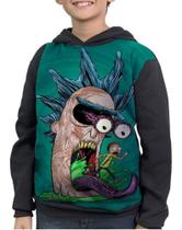 Moletom Infantil Desenho Rick And Morty Série Full Print