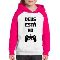 Moletom Infantil Deus está no controle - Foca na Moda