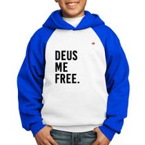 Moletom Infantil Deus me free - Foca na Moda