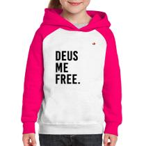 Moletom Infantil Deus me free - Foca na Moda