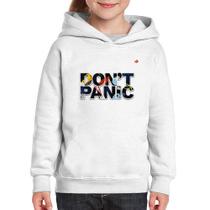 Moletom Infantil Don't panic - Foca na Moda