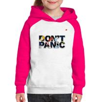 Moletom Infantil Don't panic - Foca na Moda