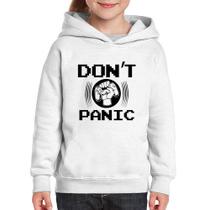 Moletom Infantil Don't Panic - Foca na Moda