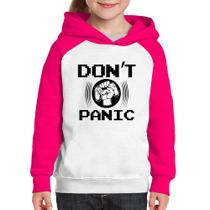 Moletom Infantil Don't Panic - Foca na Moda