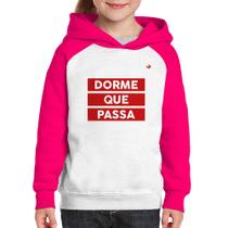 Moletom Infantil Dorme que passa - Foca na Moda