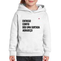 Moletom Infantil Dou uma surtada - Foca na Moda