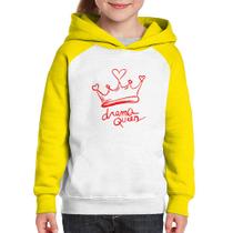Moletom Infantil Drama Queen - Foca na Moda
