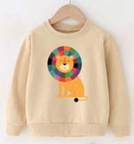 Moletom infantil em algodão super confortável