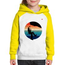 Moletom Infantil Escalada Vintage Sunset - Foca na Moda