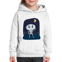 Moletom Infantil Esqueleto - Foca na Moda