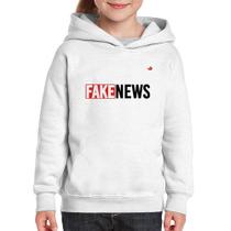 Moletom Infantil Fake News - Foca na Moda