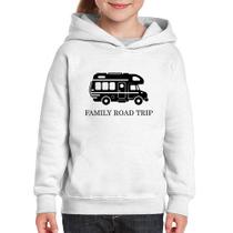 Moletom Infantil Family Road Trip Motorhome - Foca na Moda