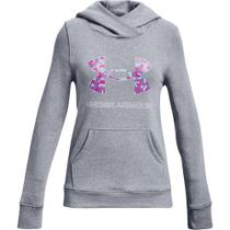 Moletom Infantil Feminino Under Armour Rival Fleece Logo Hoodie