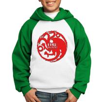 Moletom Infantil Fire and Blood Targaryen - Foca na Moda