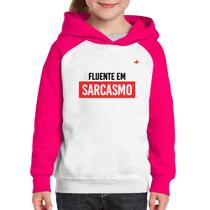 Moletom Infantil Fluente em sarcasmo - Foca na Moda