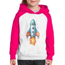Moletom Infantil Foguete - Foca na Moda