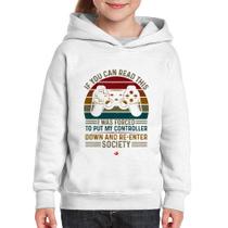 Moletom Infantil Forced to reenter society - Foca na Moda