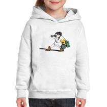 Moletom Infantil Fotógrafa Desenho - Foca na Moda
