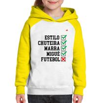Moletom Infantil Futebol que é bom, nada - Foca na Moda