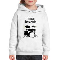 Moletom Infantil Futuro Baterista - Foca na Moda