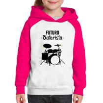 Moletom Infantil Futuro Baterista - Foca na Moda