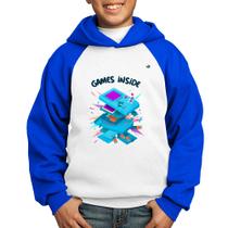 Moletom Infantil Games Inside - Foca na Moda