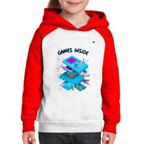 Moletom Infantil Games Inside - Foca na Moda