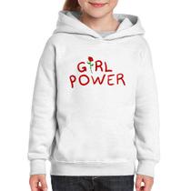 Moletom Infantil Girl Power - Foca na Moda